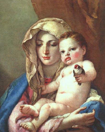 Giovanni Battista Tiepolo Madonna of the Goldfinch China oil painting art